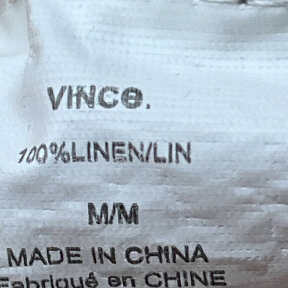 Vince. 100% Linen Sweater Loose Knit Long Sleeve Brown Medium Women's - Picture 8 of 8